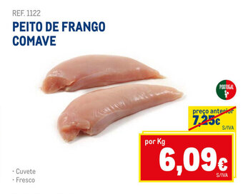 Makro PEITO DE FRANGO COMAVE promoção