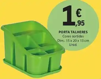 E.Leclerc PORTA TALHERES Cores sortidas Dim.: 15 x 20 x 13 cm Unid. promoção