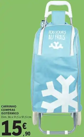 E.Leclerc CARRINHO COMPRAS ISOTÉRMICO promoção