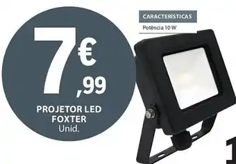 E.Leclerc PROJETOR LED FOXTER Unid. promoção