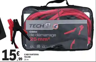 E.Leclerc CABO BATERIA TECH9 promoção