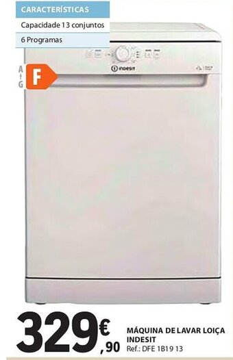 E.Leclerc MÁQUINA DE LAVAR LOICA INDESIT promoção
