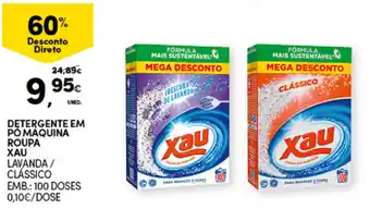 Continente Bom dia Detergente em Pó Máquina Roupa Xau 100 Doses promoção