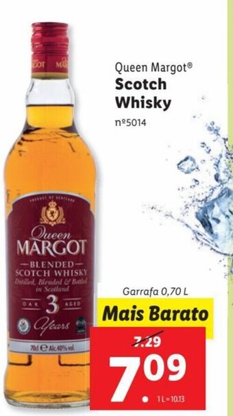 Lidl Queen Margot Scotch Whisky Garrafa 0,70 L promoção