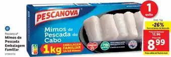 Lidl PescanovaⓇ Mimos de Pescada Embalagem Familiar promoção