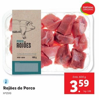 Rojões de Porco Emb. 600 g