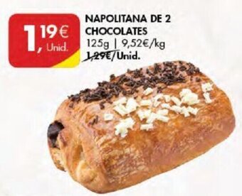 Pingo Doce NAPOLITANA DE 2 CHOCOLATES promoção