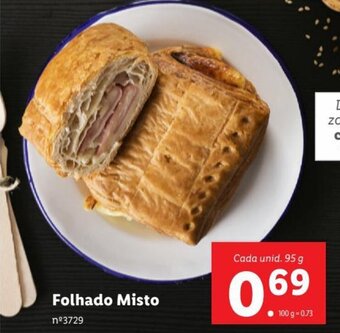Lidl Folhado Misto Cada unid. 95 g promoção