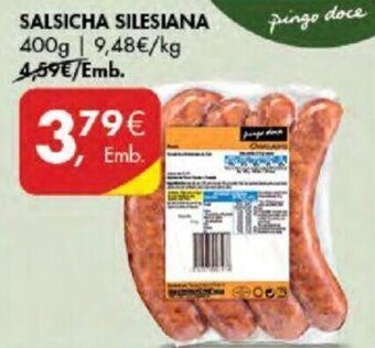 Pingo Doce SALSICHA SILESIANA 400g promoção