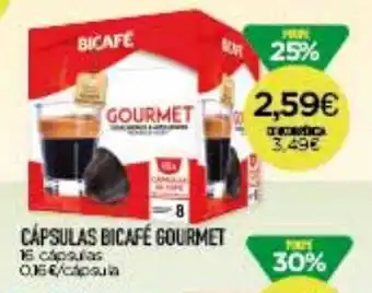 Cápsulas Bicafé Gourmet
