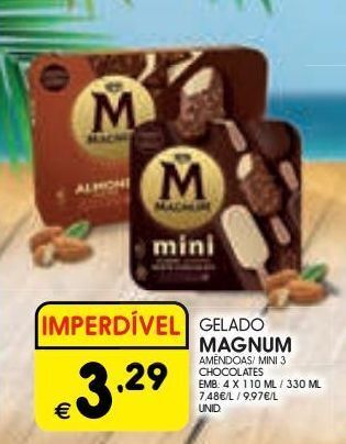 Meu Super Gelados magnum promoção