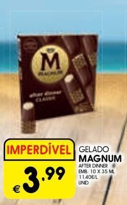 Meu Super Gelados magnum promoção