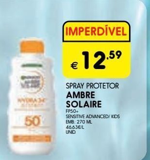 Protetor solar garnier