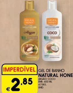 Gel de banho natural honey