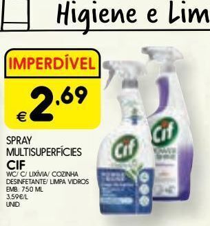 Meu Super Limpadores cif promoção