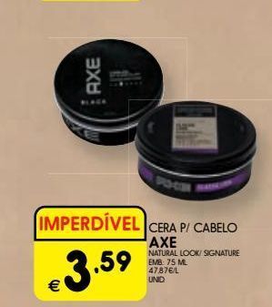 Meu Super Cera fixadora axe promoção