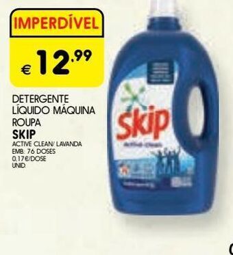 Meu Super Detergente líquido skip promoção
