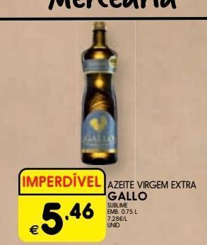 Meu Super Azeite virgem gallo promoção