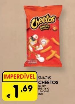 Snacks cheetos