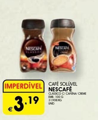 Meu Super Café solúvel nescafé promoção