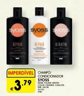 Produtos para o cabelo syoss