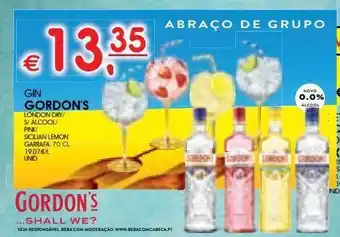 Meu Super Gin gordon's promoção
