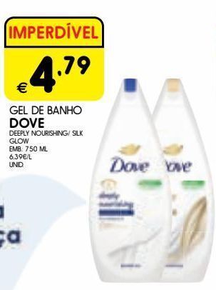 Meu Super Gel de banho dove promoção