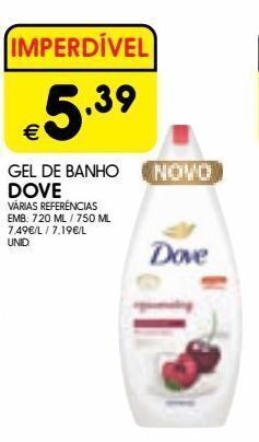 Meu Super Gel de banho dove promoção