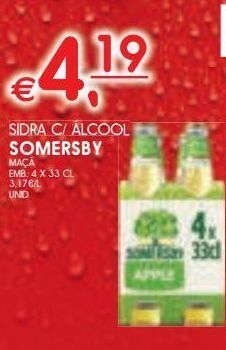 Meu Super Sidra somersby promoção