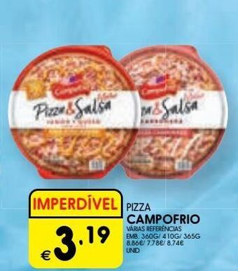 Meu Super Pizza campofrio promoção