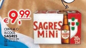 Meu Super Cerveja sagres mini promoção