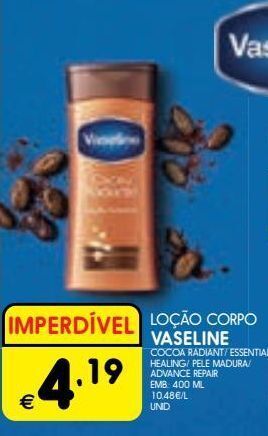 Meu Super Loção hidratante vaseline promoção