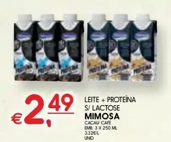 Meu Super Leite sem lactose mimosa promoção