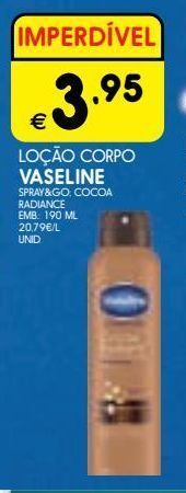 Meu Super Loção hidratante vaseline promoção