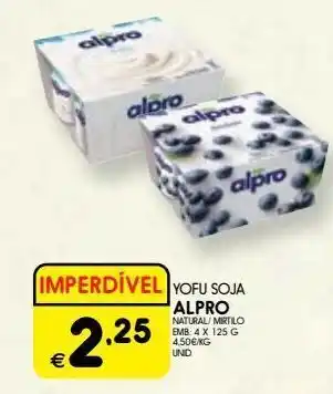 Meu Super Iogurte alpro promoção