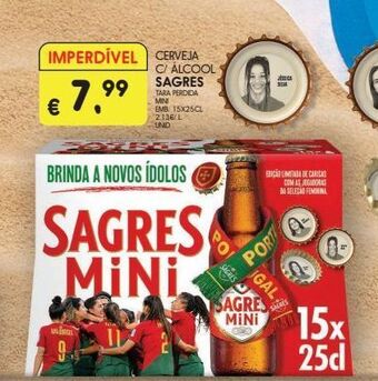 Meu Super Cerveja sagres mini promoção