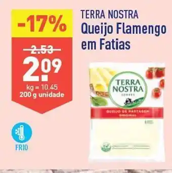 ALDI Queijo fatiado terra nostra promoção