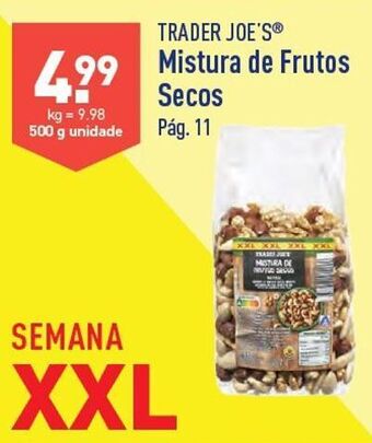 ALDI Frutos secos promoção