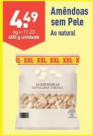 ALDI Amêndoas promoção