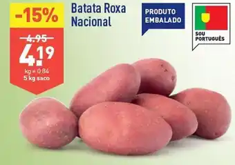ALDI Batatas promoção
