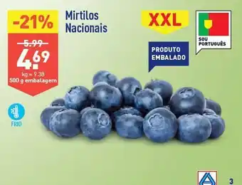 ALDI Mirtilos promoção