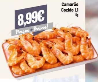 Belita Camarão cozido promoção