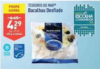 ALDI Bacalhau promoção
