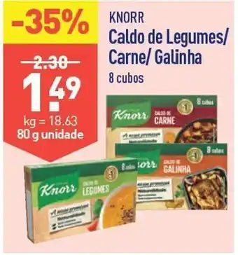 ALDI Caldo knorr promoção