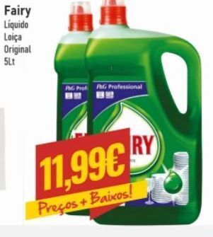 Belita Detergente lavalouça fairy promoção