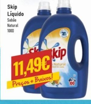 Belita Detergente líquido skip promoção