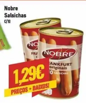 Belita Salsicha nobre promoção