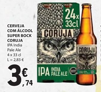 E.Leclerc Cerveja coruja promoção