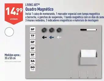 ALDI Quadro magnético promoção