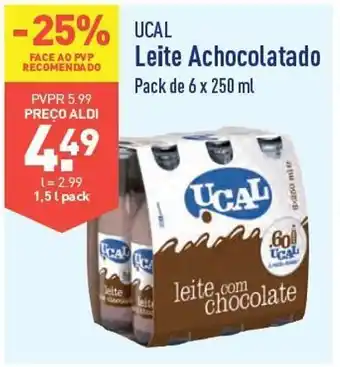 ALDI Achocolatado ucal promoção